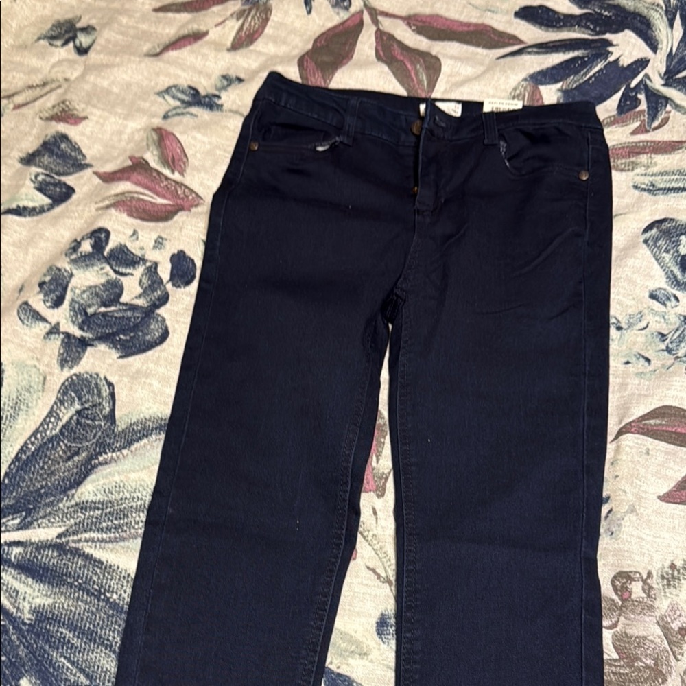 Epic Threads Dark Blue Straight Leg Jeans